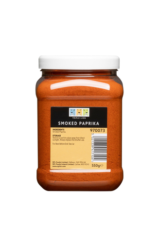 Paprika Smoked Natural TL Jar 6x550g 970073