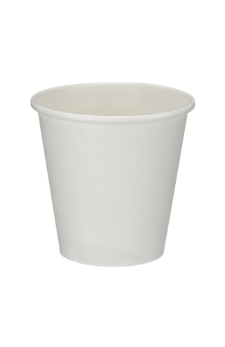 6oz Single Wall Coffee Cup (White)
