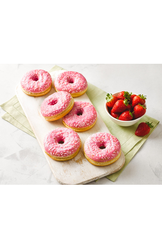 Baker & Baker Pink Velvet doughnuts