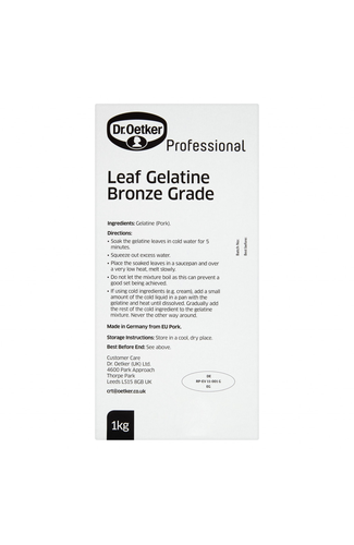Leaf Gelatine Bronze Grade
