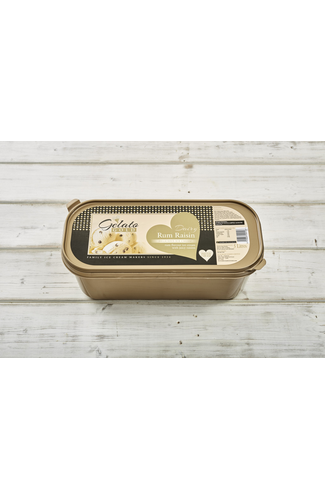 Gelato Gold Dairy Rum Raisin Ice Cream 5 litre