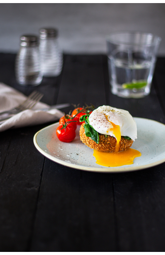 Gluten-free MSC Florentine Fishcake - as a brunch option
