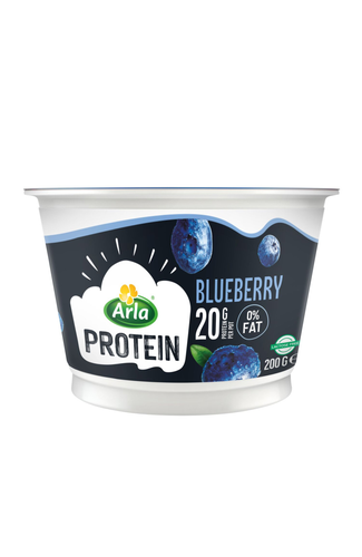 Arla Protein Blueberry Yogurt 200g front pack shot