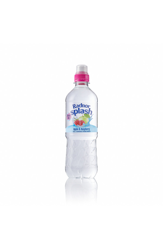Radnor Splash Apple and Raspberry still sugar free flavoured water 500ml Product front shot image