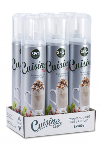 Cuisine Aerosol Cream 6 x 500g