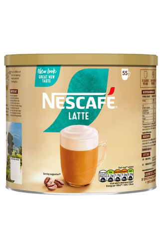 NESCAFE LATTE 1kg tin FOP