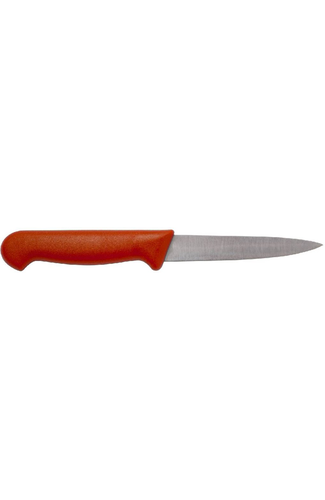 Genware 4" Vegetable Knife Red