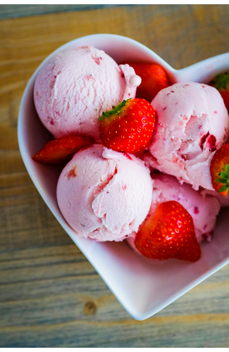 Gelato GOLD Dairy Strawberries and Cream 5 litre