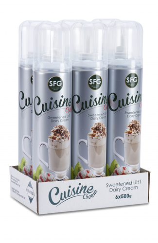 Cuisine Aerosol Cream 6 x 500g