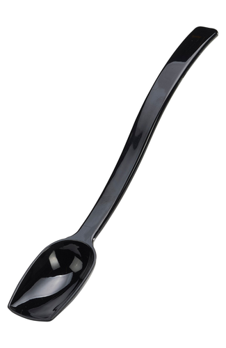 Salad Spoon Solid 1/2oz Black 8" Long