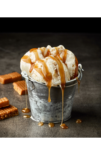 Gelato Gold Dairy Sea Salted Caramel Ripple Ice Cream 5 litre